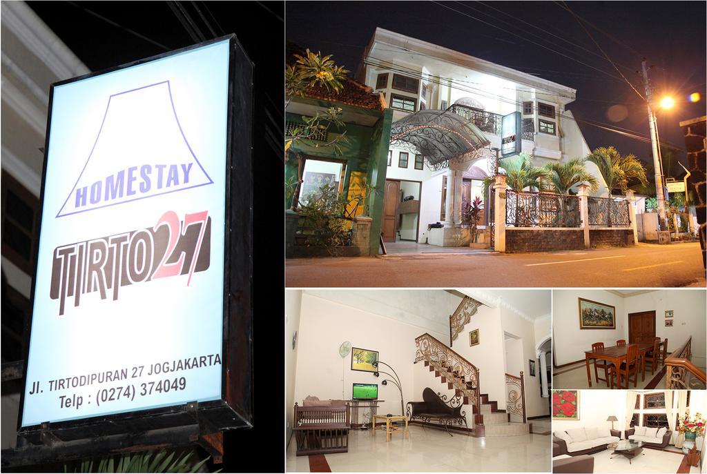 Tirto 27 Homestay Джокьякарта Экстерьер фото